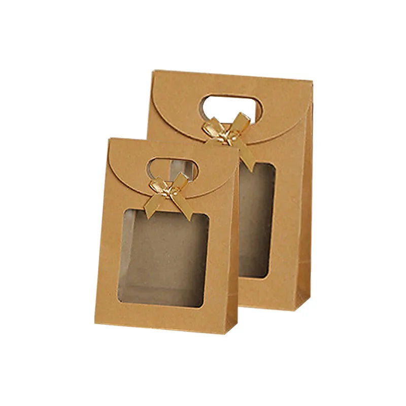 6/12 gift bags, reusable hand-held flip-top gift bags, suitable for birthdays, weddings and various festivals