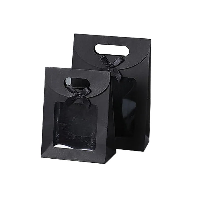 6/12 gift bags, reusable hand-held flip-top gift bags, suitable for birthdays, weddings and various festivals