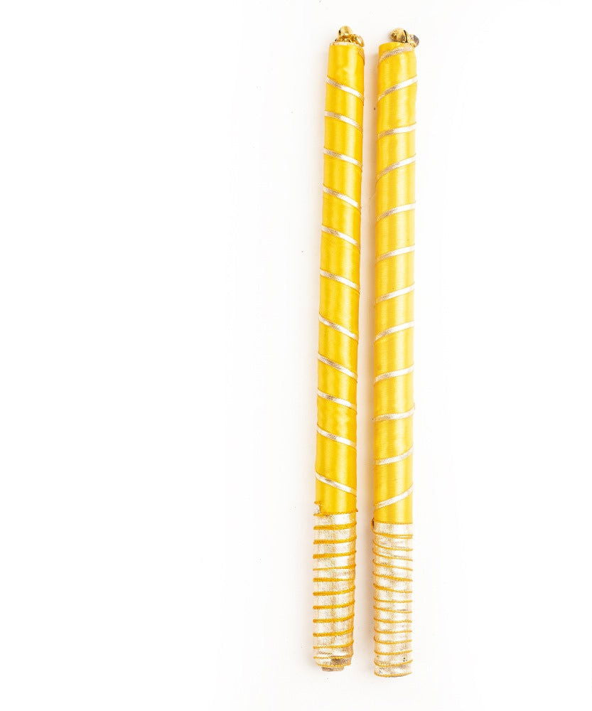 Satin Dandiya Sticks Pack of 12 - ardor
