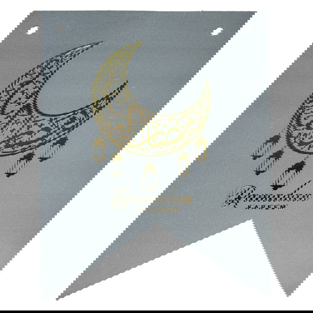 Silver Ramadan Kareem Buntings - ardor