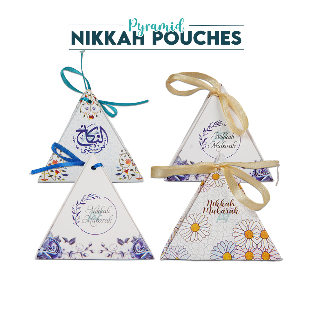 Pyramid Nikkah Pouches