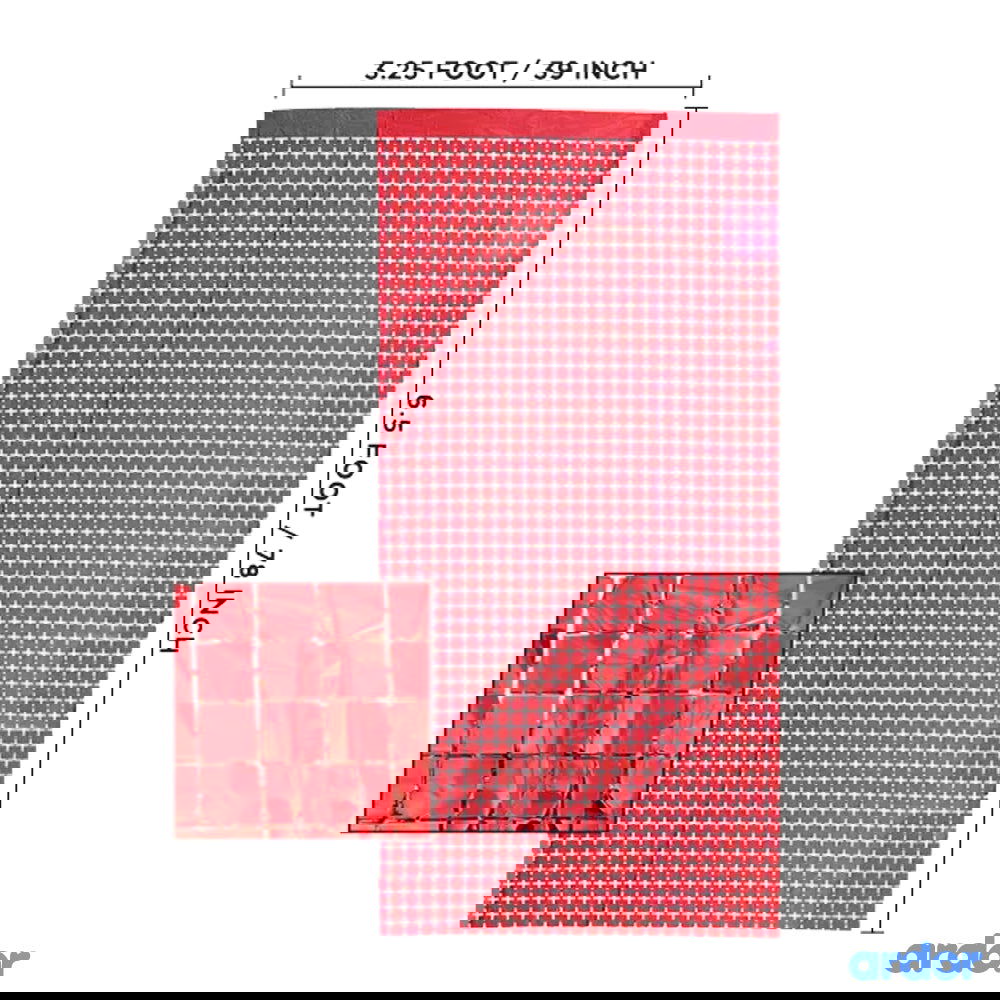Small Box Foil Curtains - ardor