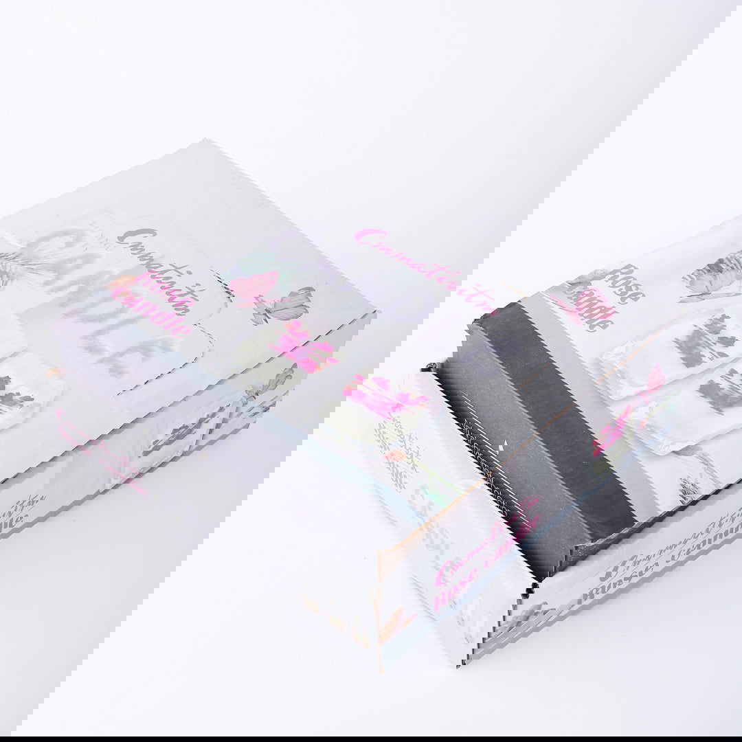 Square & Heart Shaped Glass Scented Candle | Pack of 4 | For Room Decoration - ardor