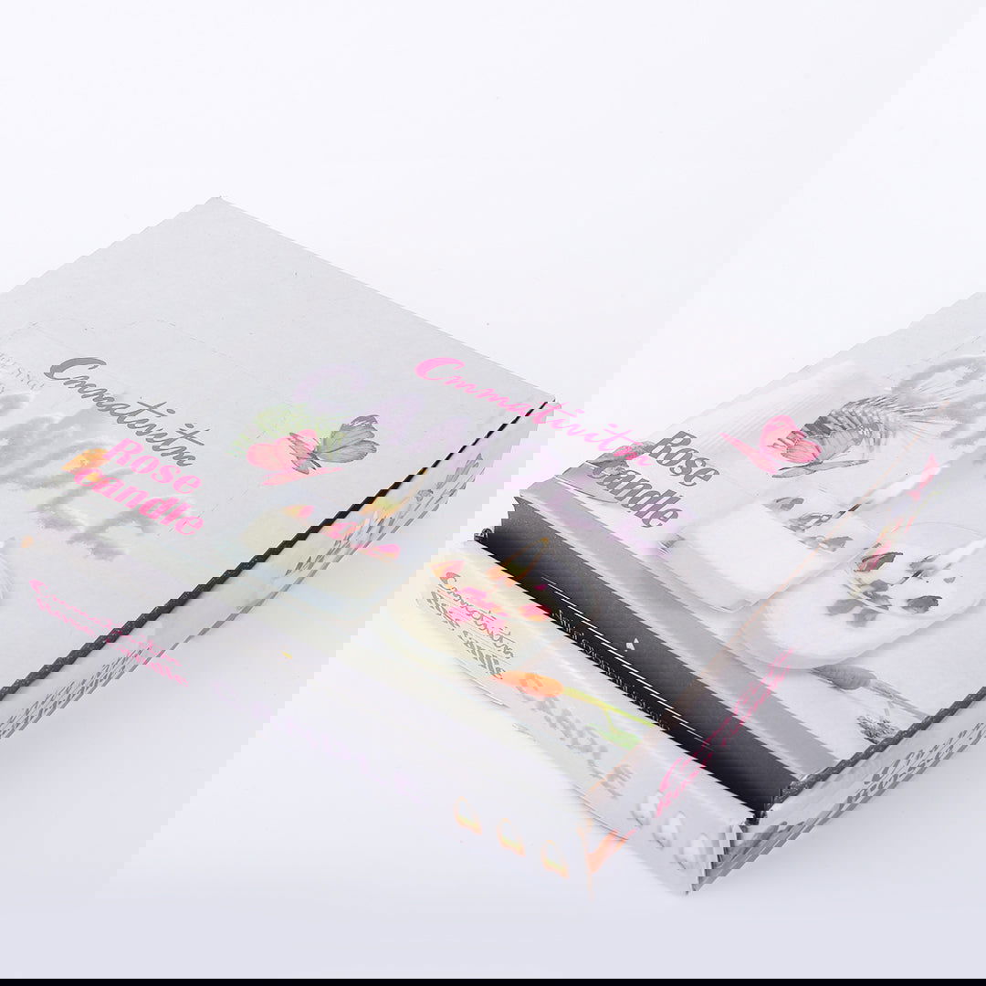 Square & Heart Shaped Glass Scented Candle | Pack of 4 | For Room Decoration - ardor