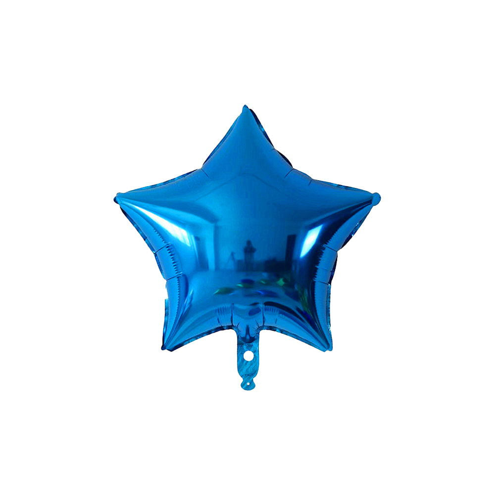 Star Foil Balloon Blue Color - ardor