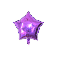 Star Foil Balloon Dark Purple Color - ardor
