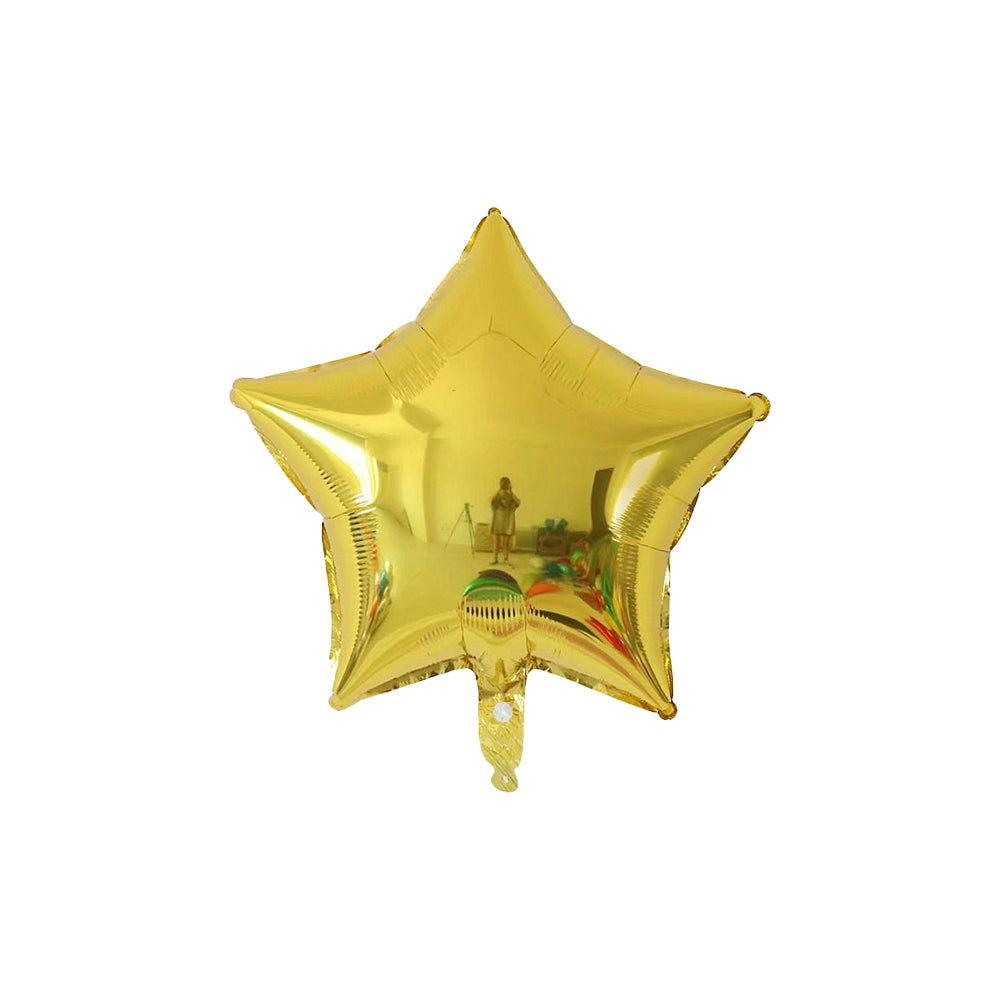 Star Foil Balloon Golden Color - ardor