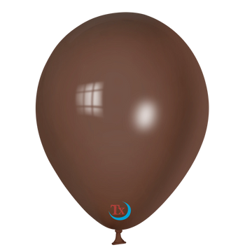 Wood Brown Latex Balloon