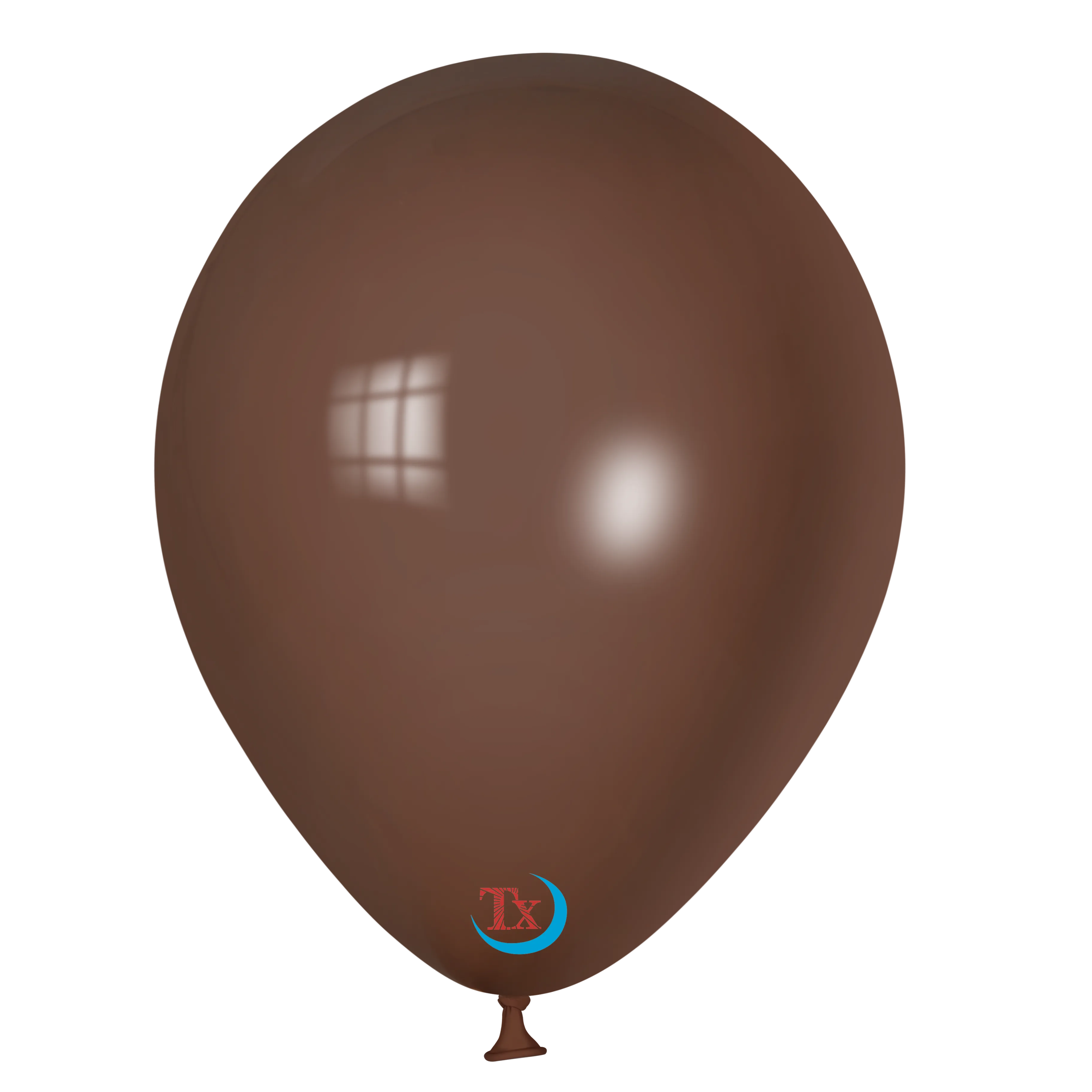 Wood Brown Latex Balloon