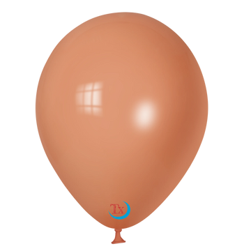 Cameo Brown Latex Balloon