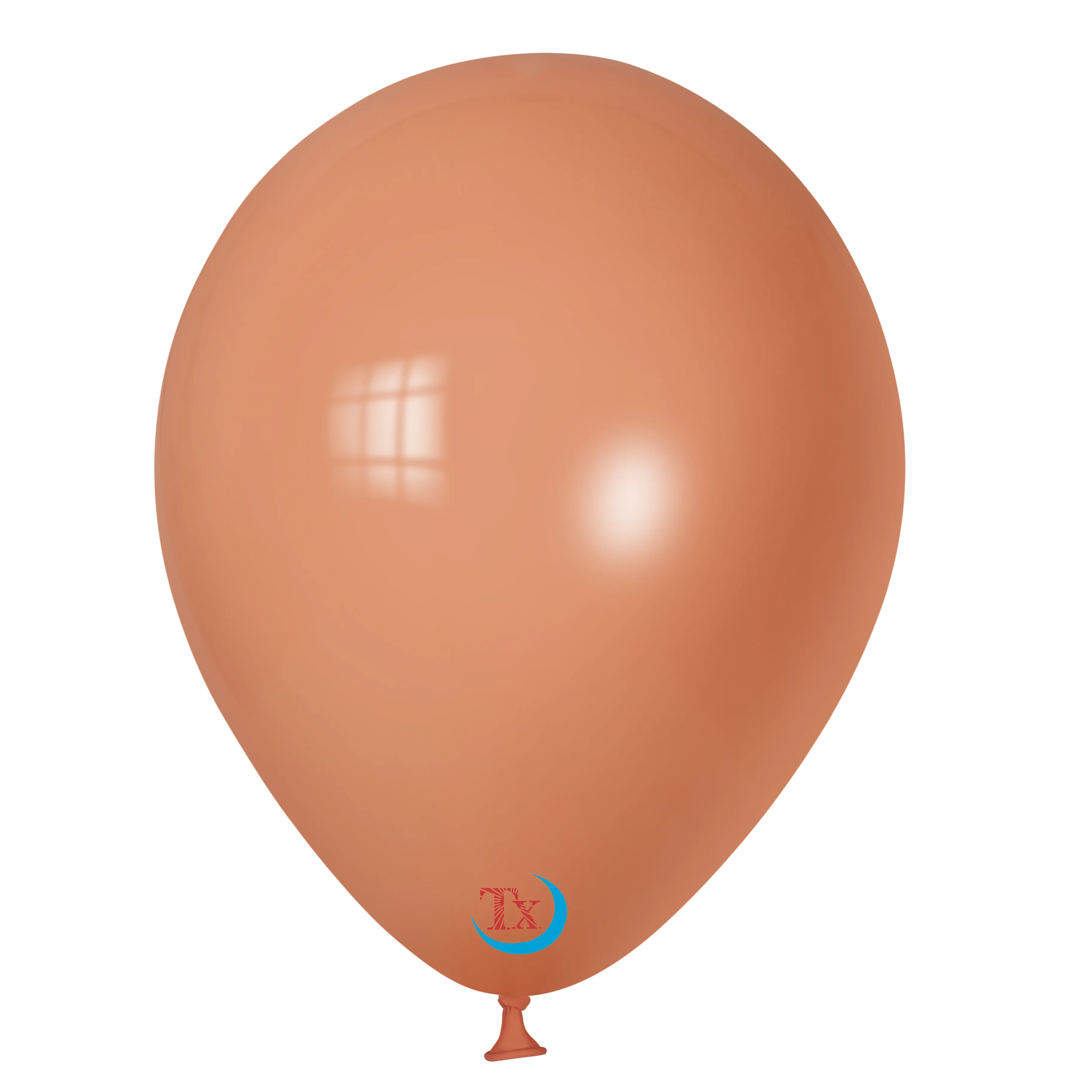 Cameo Brown Latex Balloon