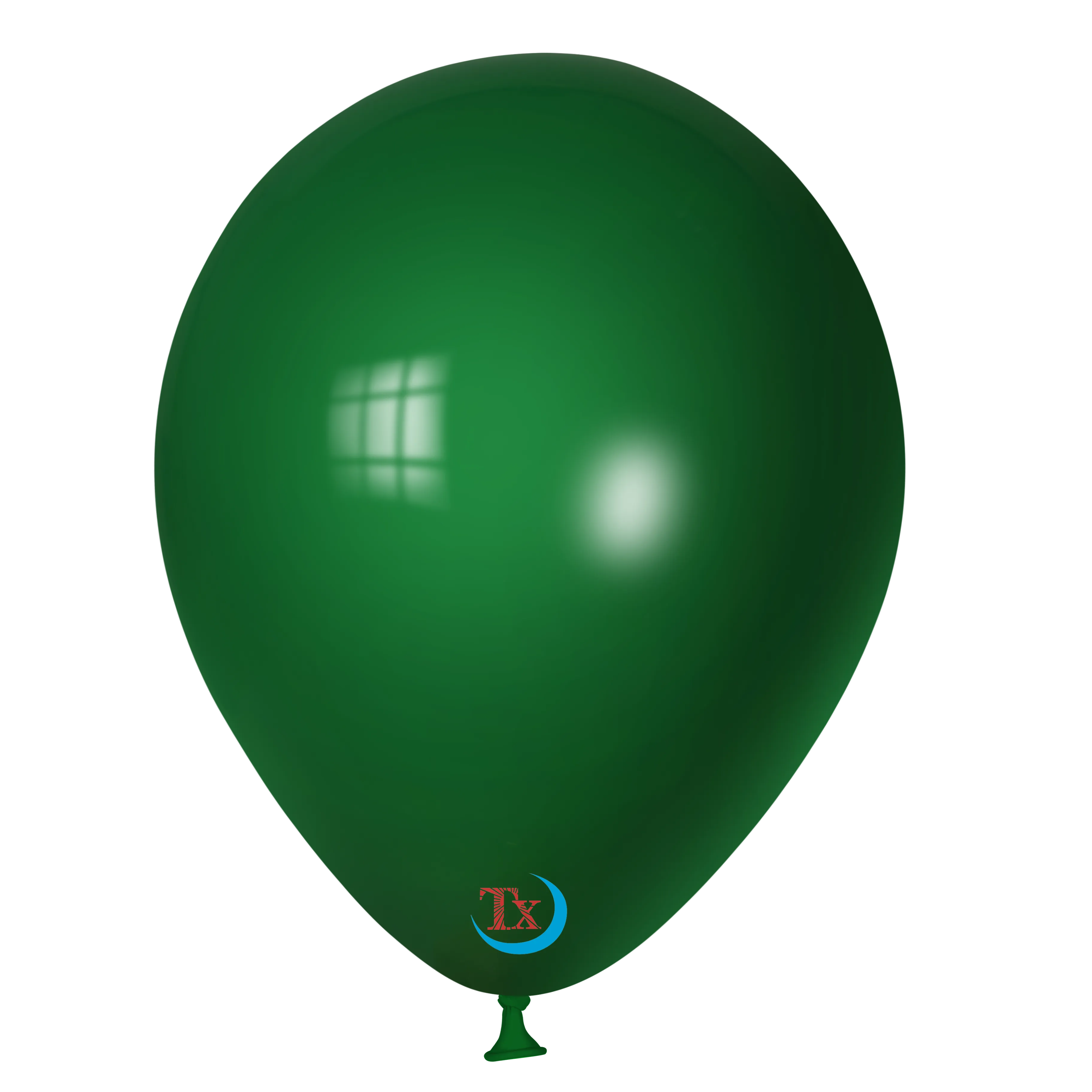 Forest Green Latex Balloon