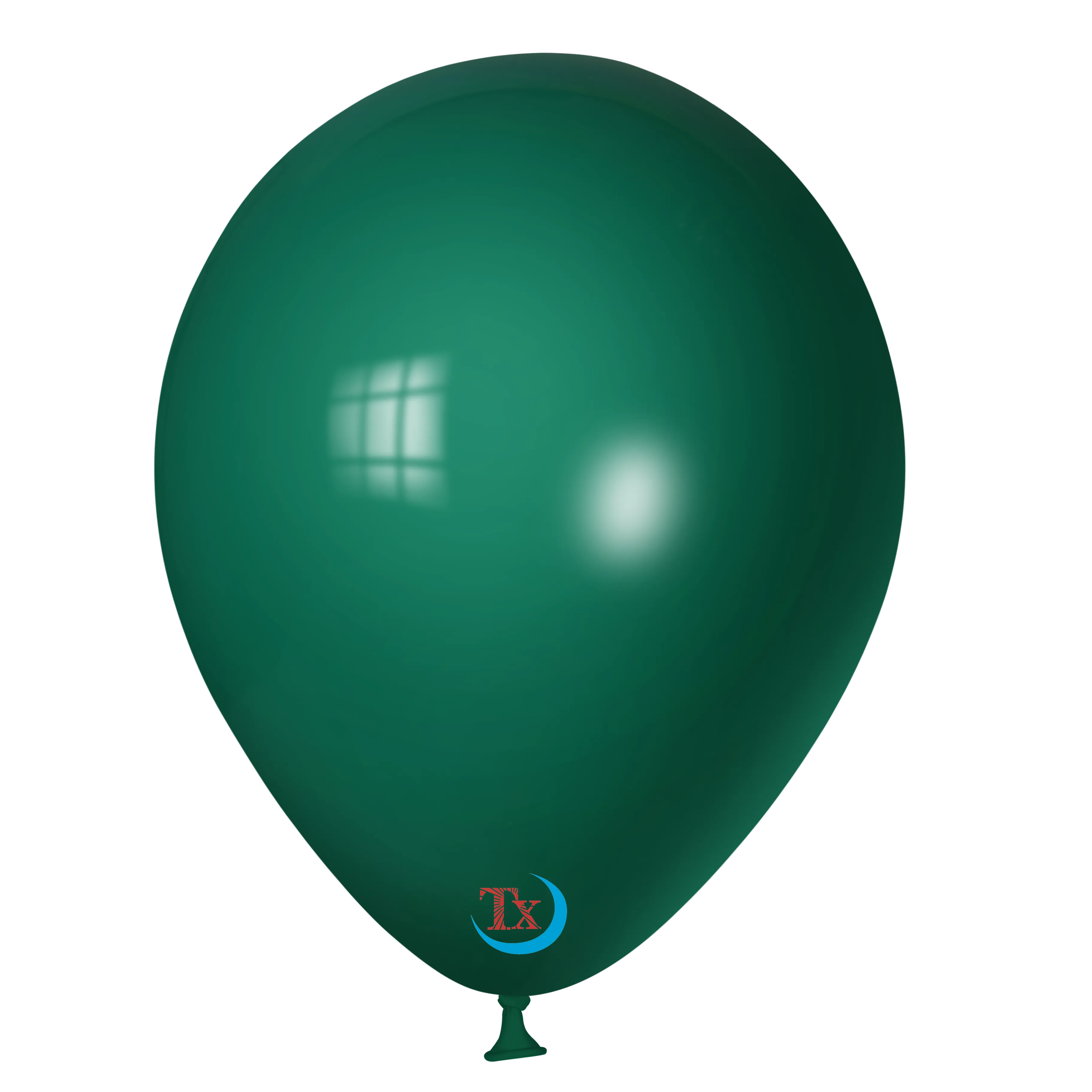Black Green Latex Balloon