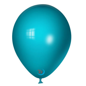 Crystal Teal Latex Balloon