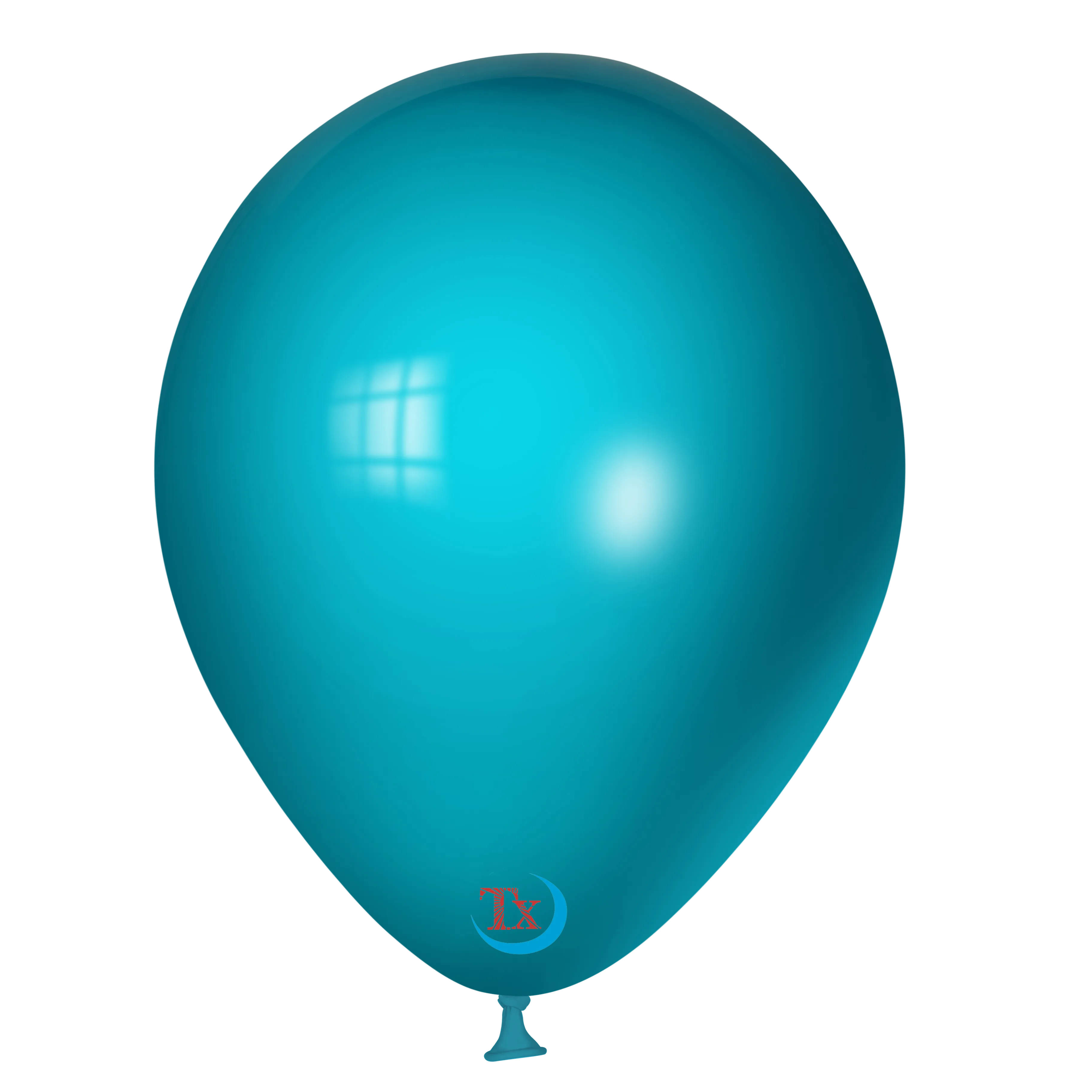 Crystal Teal Latex Balloon
