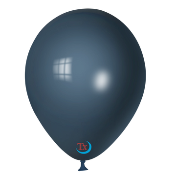 Iron Blue Latex Balloon