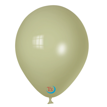 Grey Green Latex Balloon