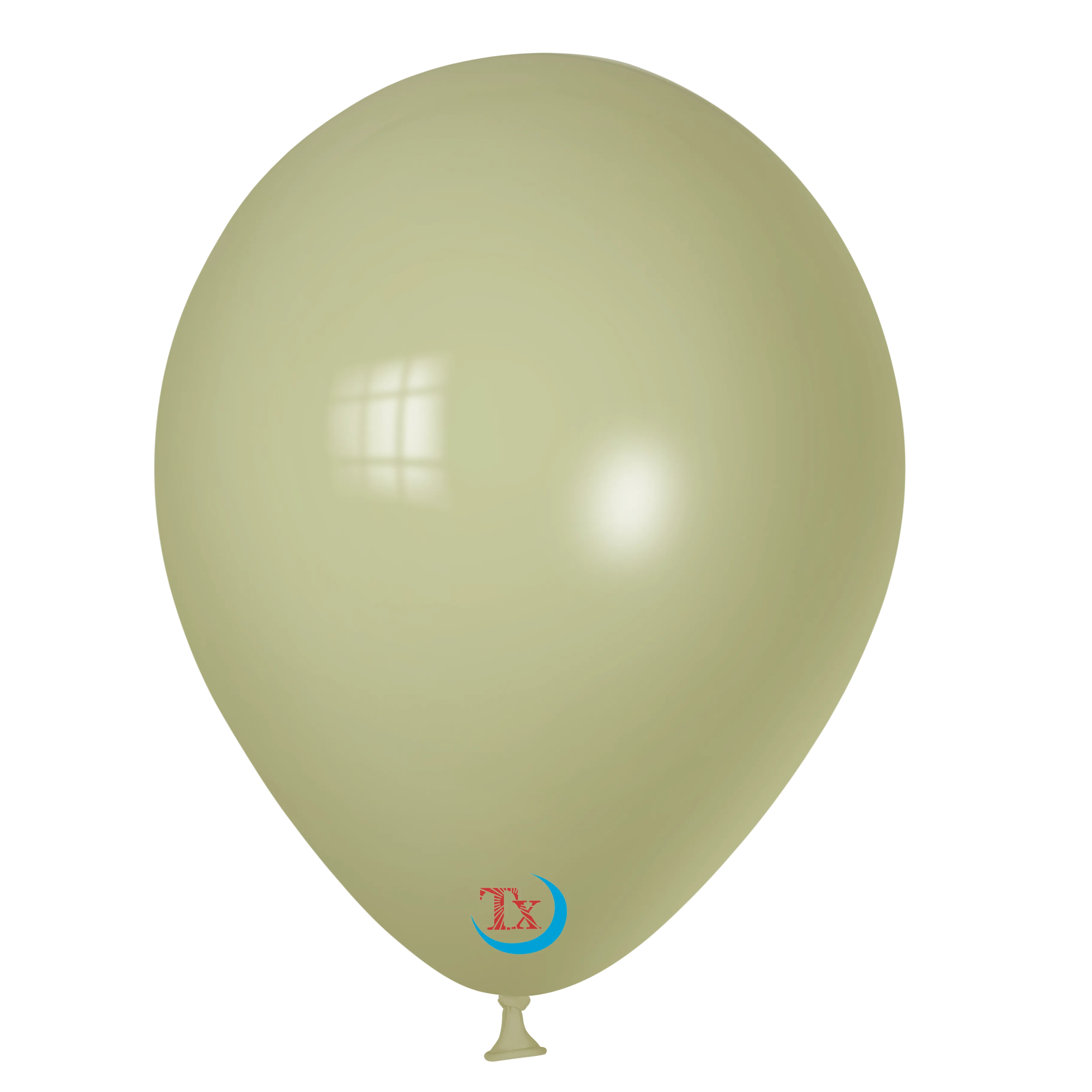 Grey Green Latex Balloon