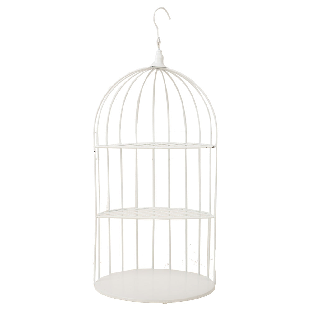 White Cage Cup Cake Stand - ardor
