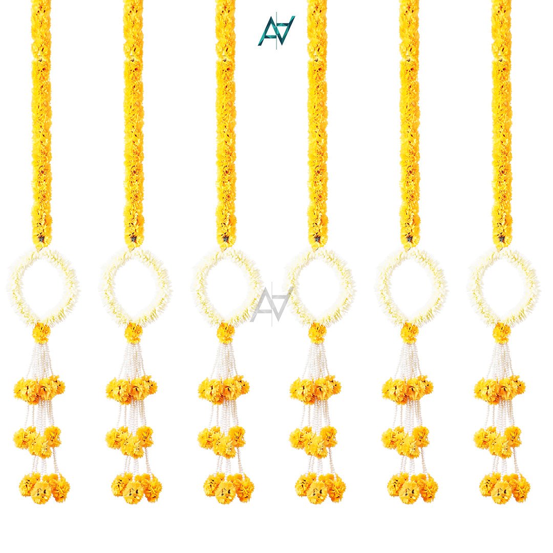 Artificial Marigold Garland/Lari - aliakbardecoration