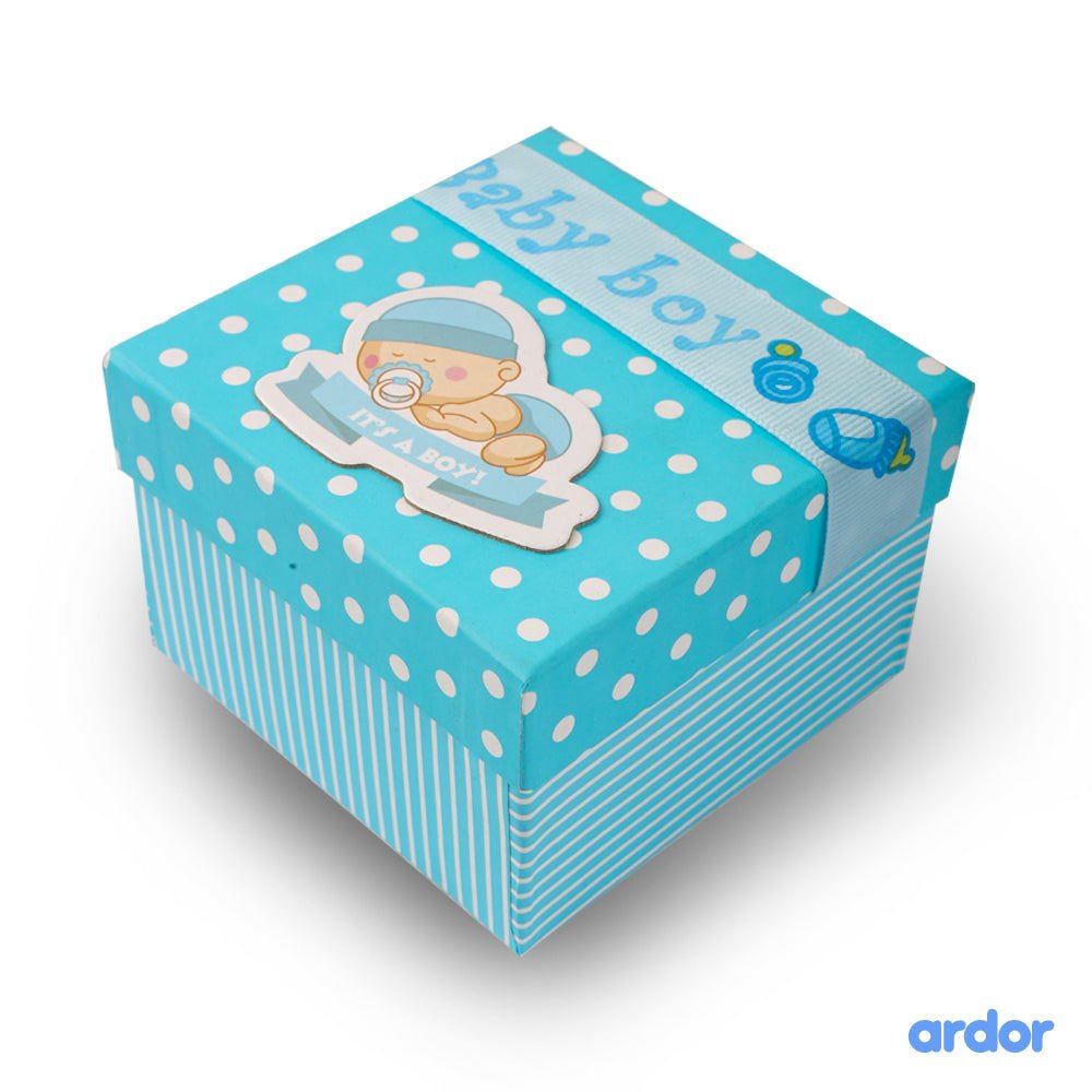 Baby Boy - 250 Grams Birth Announcement Mithai Boxes - aliakbardecoration