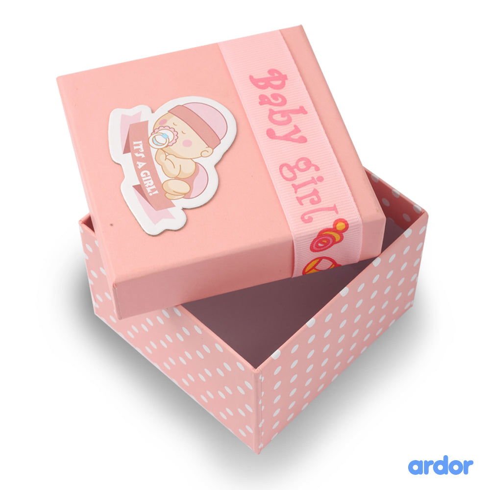 Baby Girl - 250 Grams Birth Announcement Mithai Boxes - aliakbardecoration