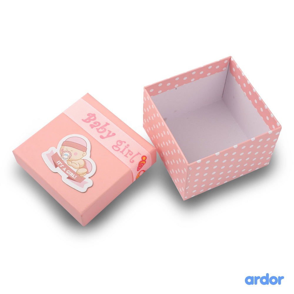 Baby Girl - 250 Grams Birth Announcement Mithai Boxes - aliakbardecoration