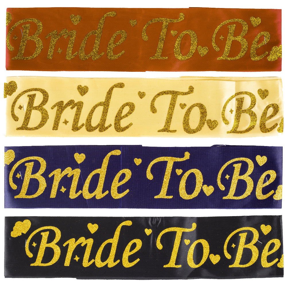 Bride To Be Sashes - aliakbardecoration