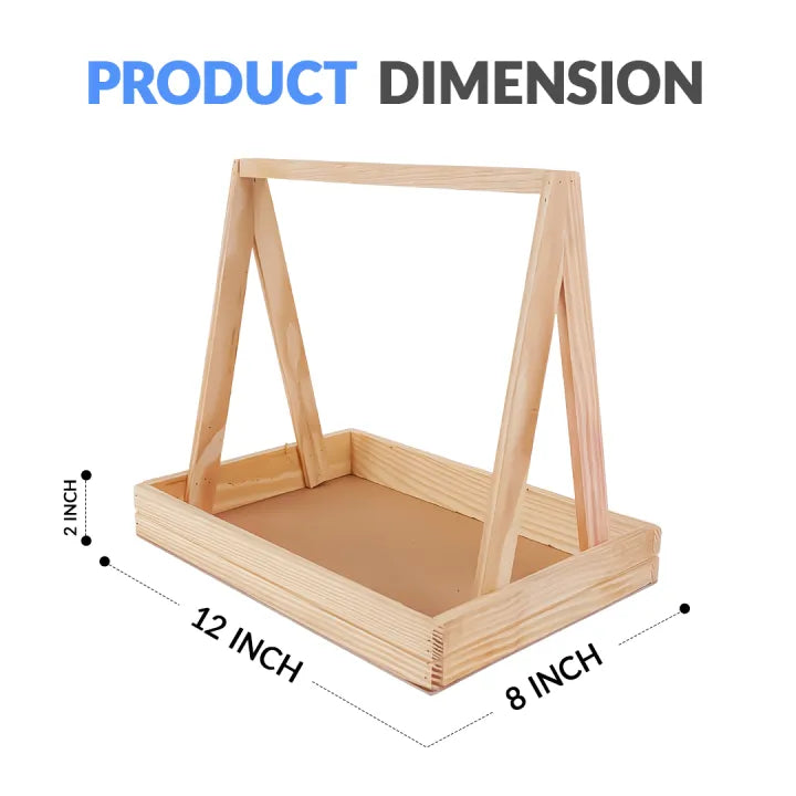 5 Pcs WOODEN BASKET