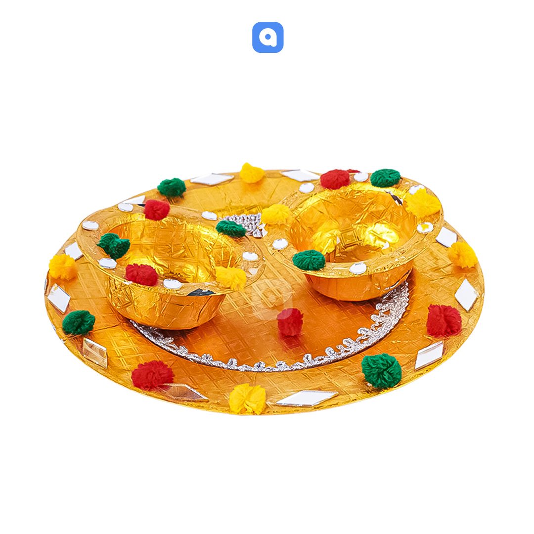 Decorative Pooja Thaali - aliakbardecoration