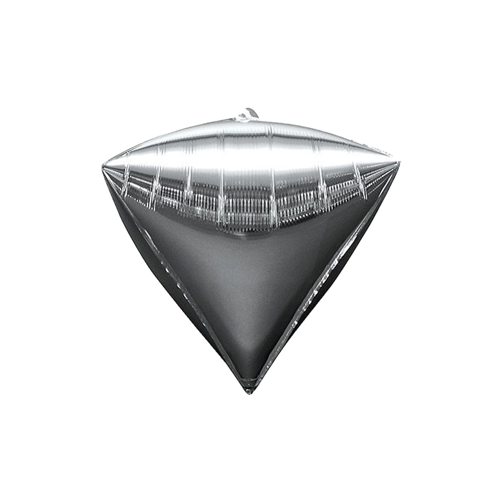 Diamond Foil Balloon Silver Color - aliakbardecoration