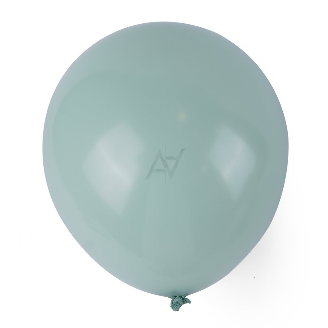 Dusty Green latex Balloons - aliakbardecoration