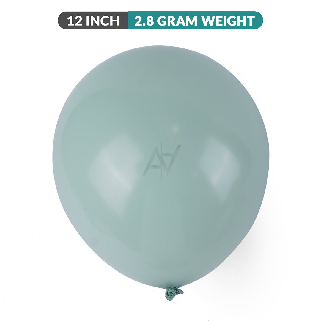 Dusty Green latex Balloons - aliakbardecoration