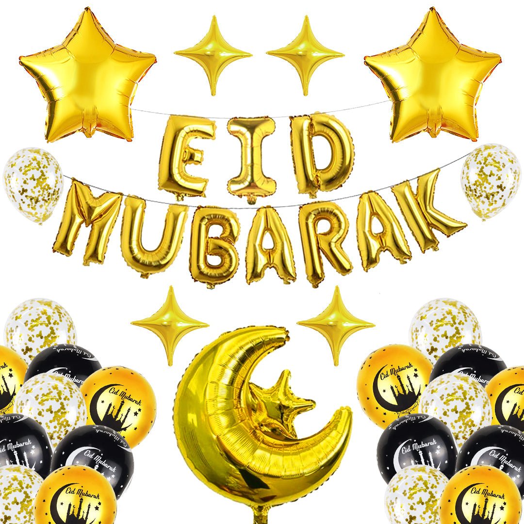 Eid Mubarak Balloon Kit - aliakbardecoration
