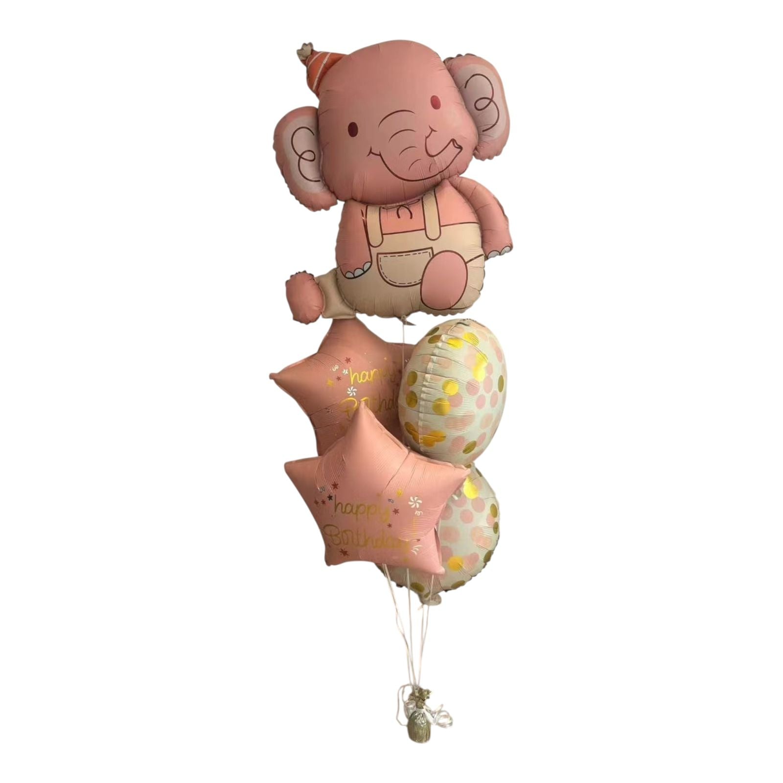 5 pcs - Elephant Foil Balloon