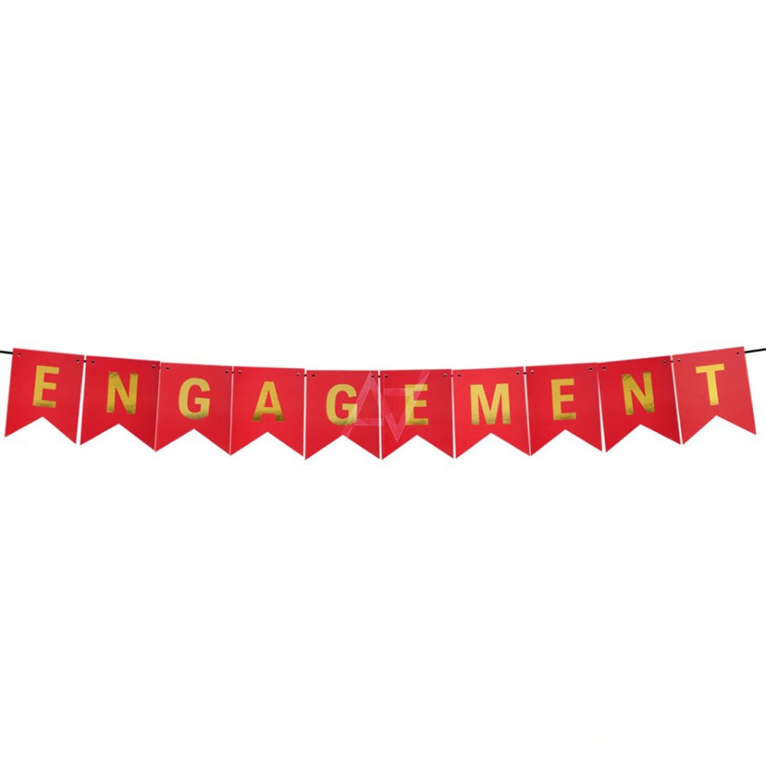 Engagement Hanging Banner - aliakbardecoration