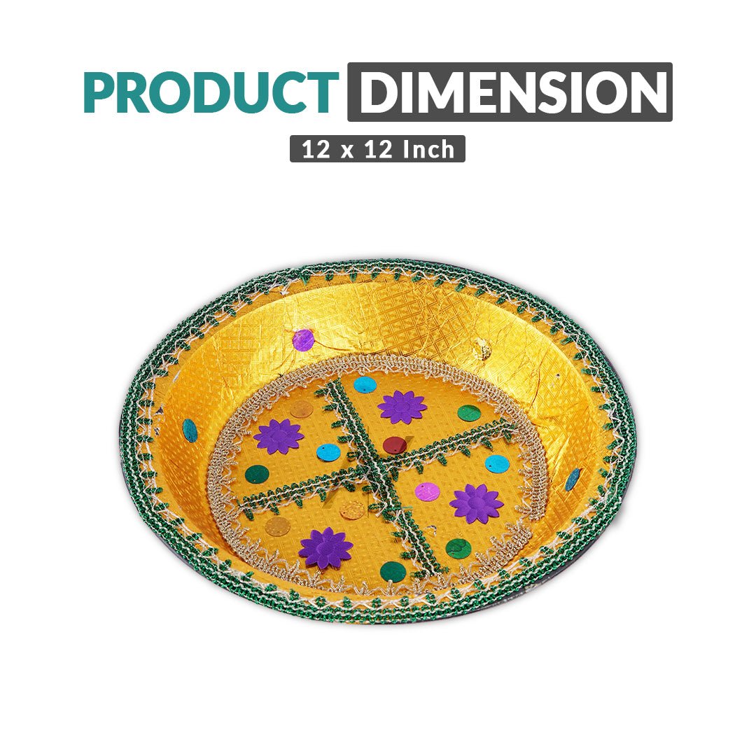 Fancy Mehndi Plates - aliakbardecoration