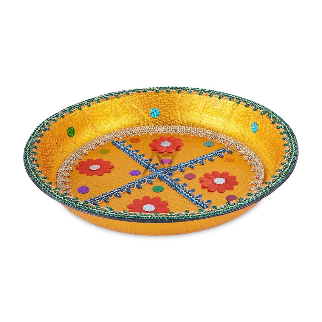 Fancy Mehndi Plates - aliakbardecoration