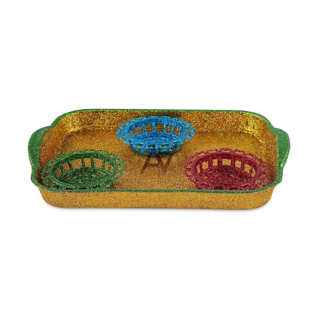 Glitter Mehndi Tray - aliakbardecoration