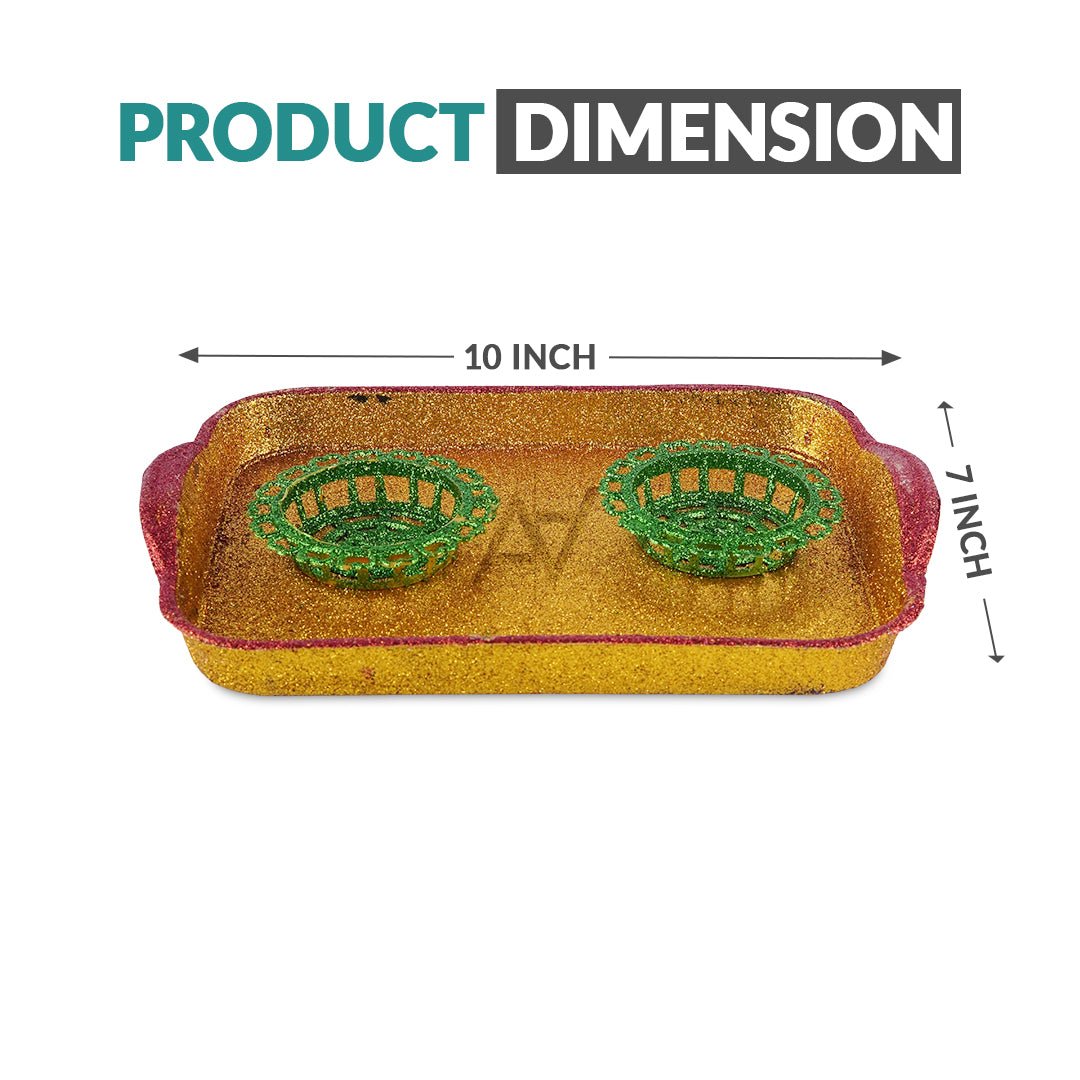 Glitter Wedding Tray - aliakbardecoration