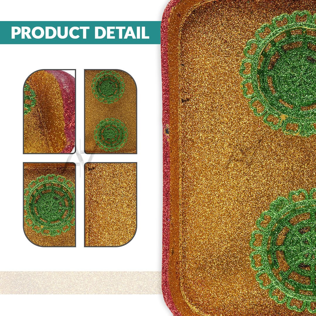 Glitter Wedding Tray - aliakbardecoration