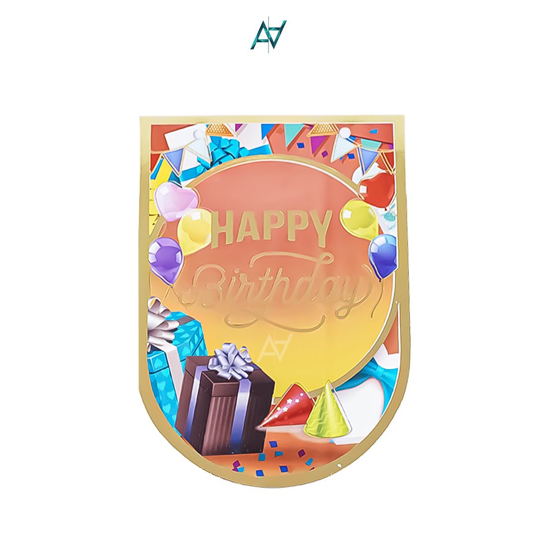 Happy Birthday Bunting Banner - Ali Akbar decorations - aliakbardecoration