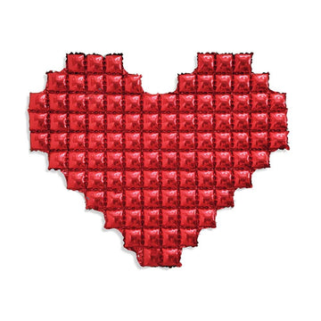 Heart Sequence Foil Balloon - aliakbardecoration