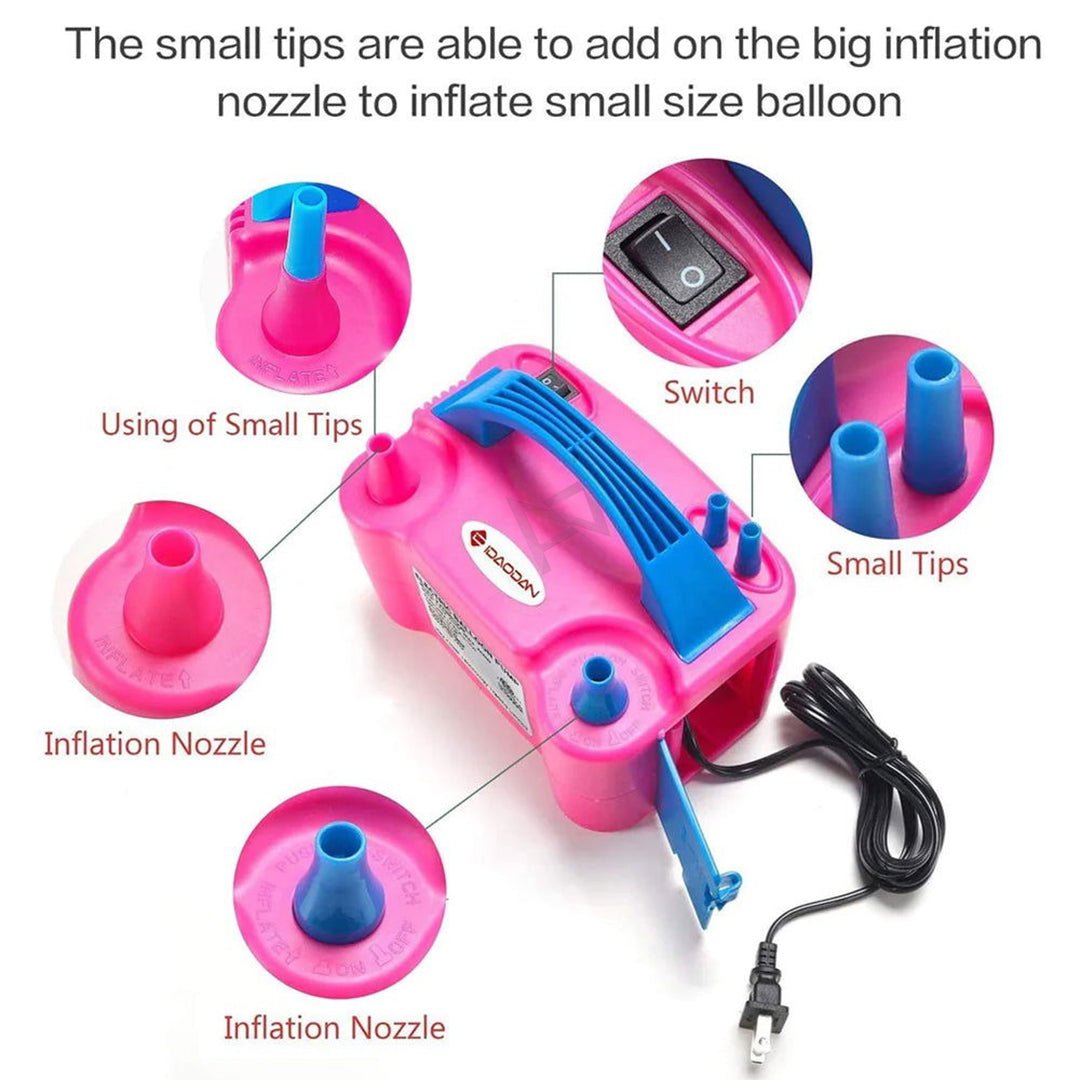 High Performance Balloon Machine Double Nozel - aliakbardecoration