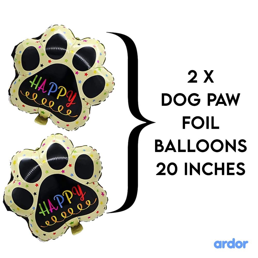 Husky Dog Foil Balloon 5 Pcs Set - aliakbardecoration