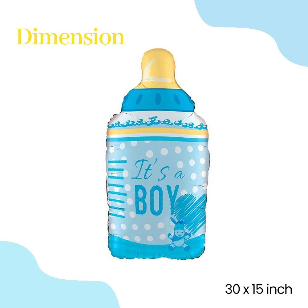 Its a Boy Feeder Shaped Foil Balloon - aliakbardecoration