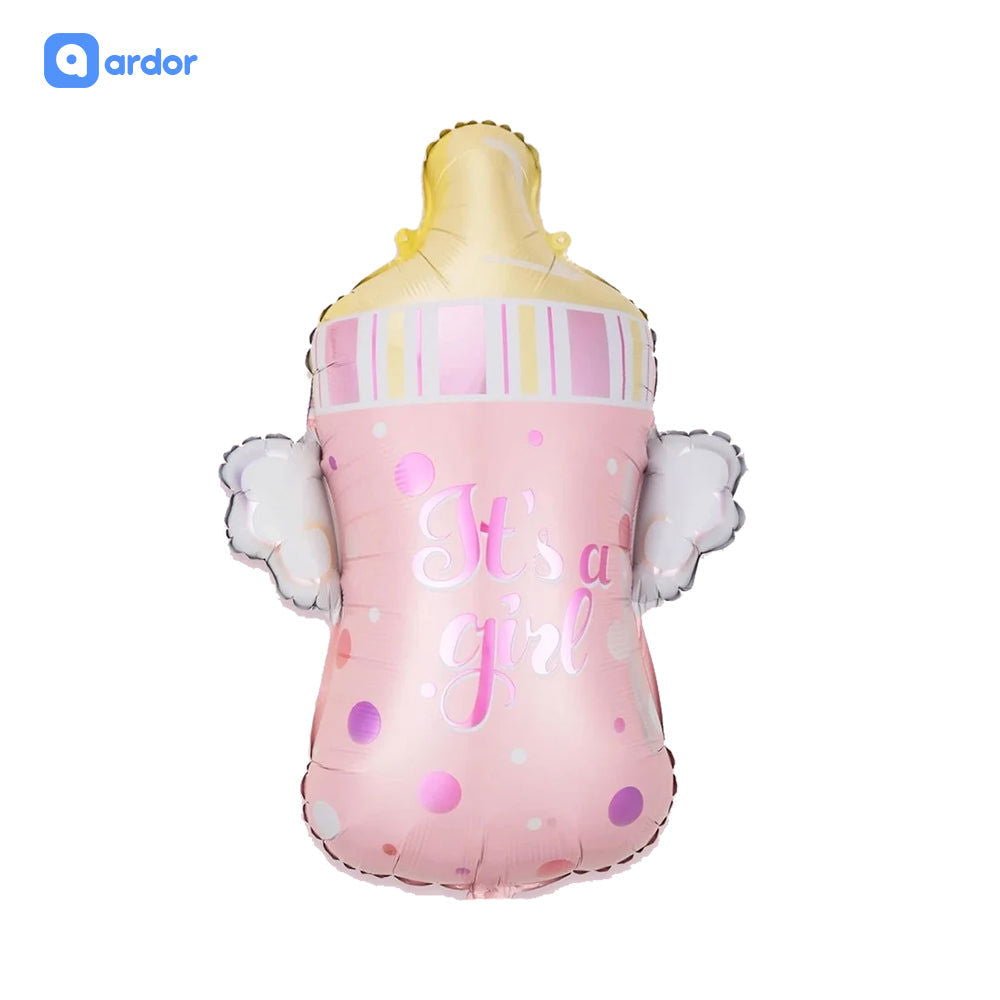 Its a Girl Feeder Shaped Foil Balloon - aliakbardecoration