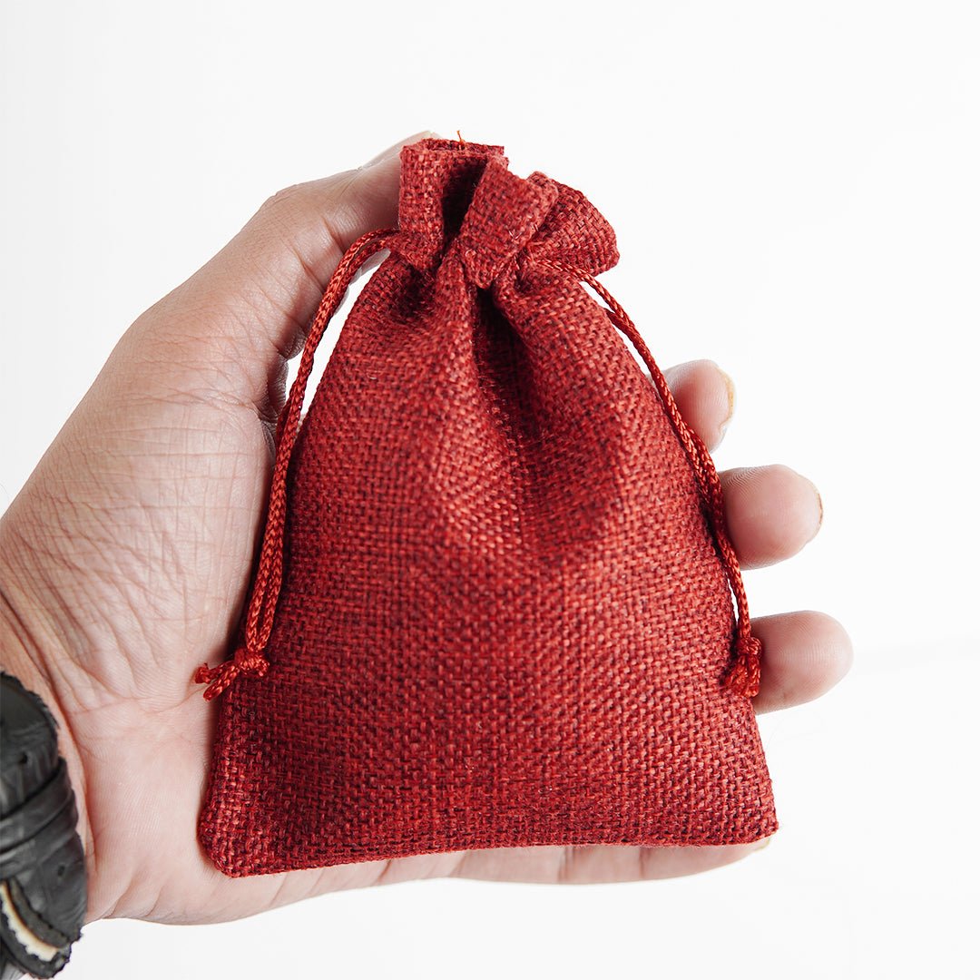 Jute Pouches – Bid / Nikkah Favor Bags - aliakbardecoration