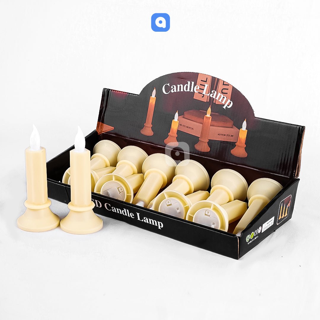 LED Candle Lamps – 12 Pcs Flameless Candle Lights for Home & Events - aliakbardecoration