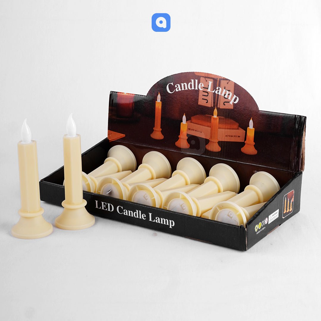 LED Candle Lamps – 12 Pcs Flameless Candle Lights for Home & Events - aliakbardecoration